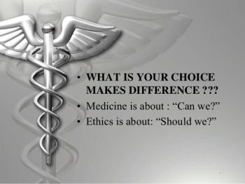 (11) Ethics in medicine