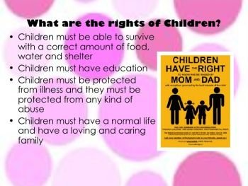 (5) Children’s rights