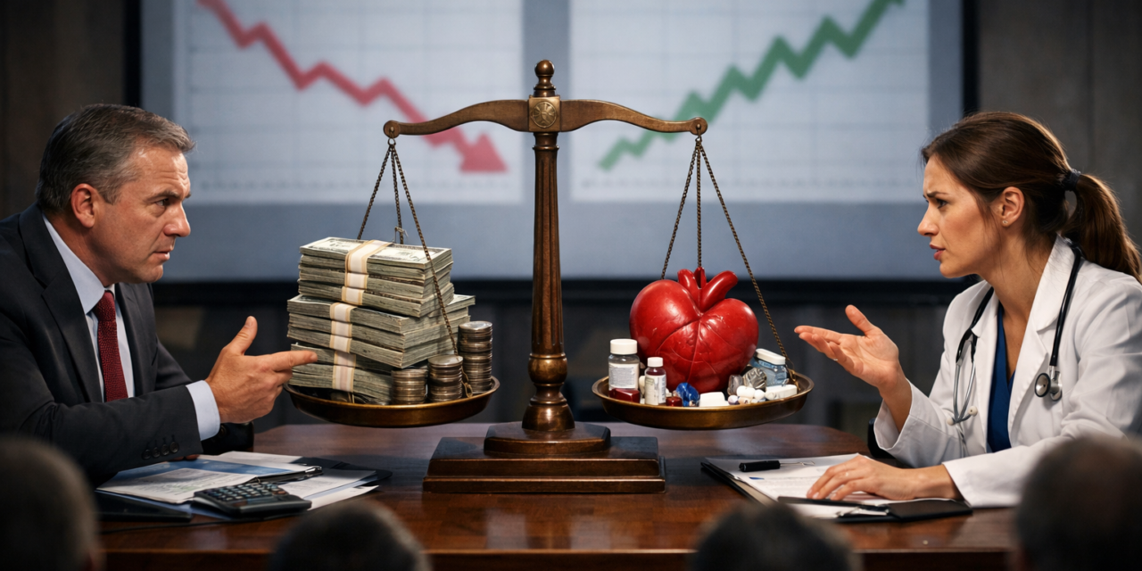 Why is healthcare treated as a cost rather than an investment?